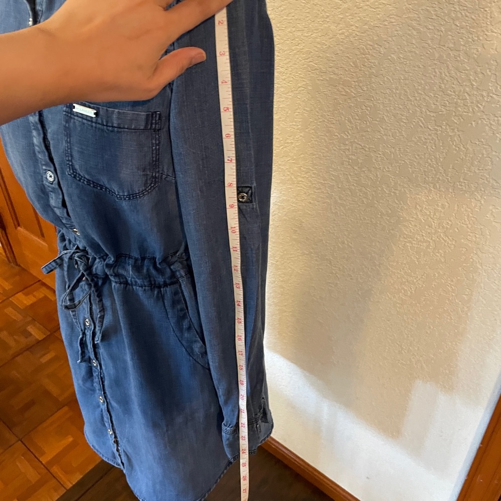 Tommy Hilfiger Chambray denim button down dress - Picture 5 of 15